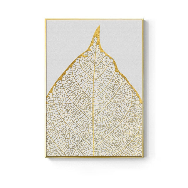 PETAL OF GOLD CANVAS PRINT