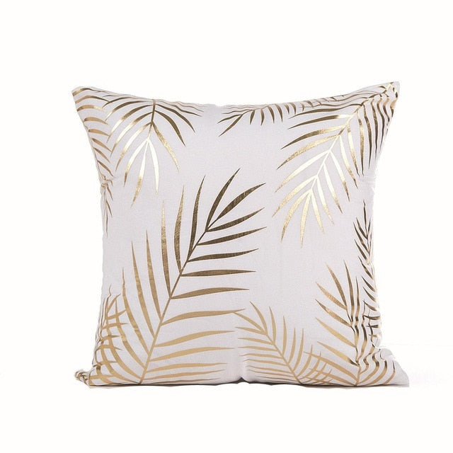 BLACK GOLD CUSHION