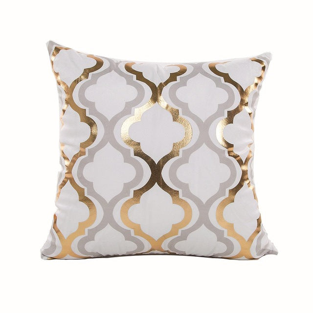 BLACK GOLD CUSHION