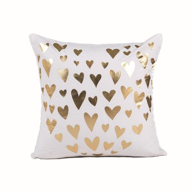 BLACK GOLD CUSHION