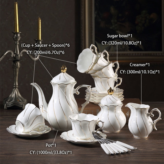 Coastline Teacup Collection Set