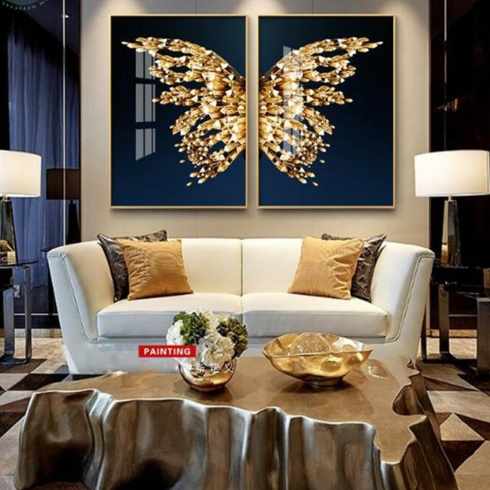 BUTTERFLY DIARIES CANVAS PRINT