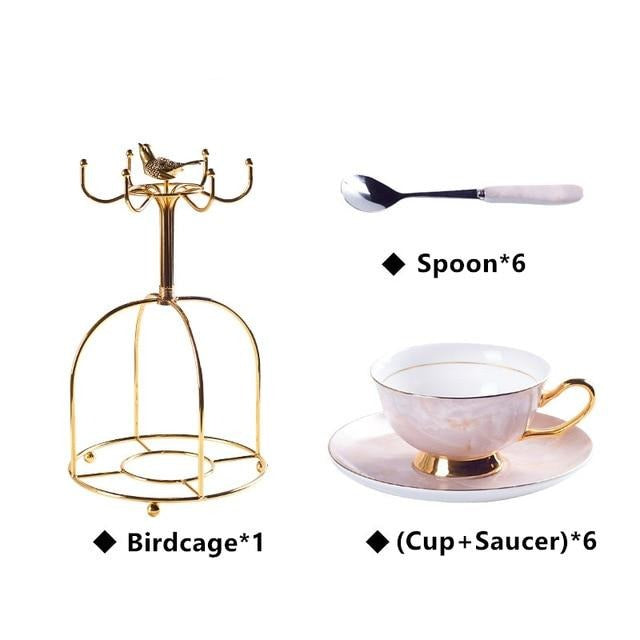 IMPERIAL TEACUP COLLECTION SET