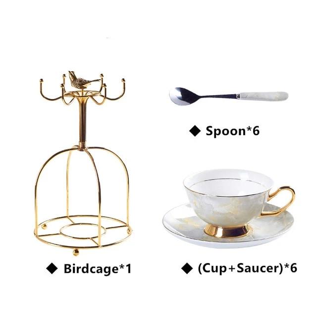 IMPERIAL TEACUP COLLECTION SET