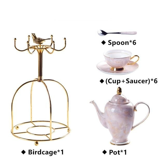 IMPERIAL TEACUP COLLECTION SET