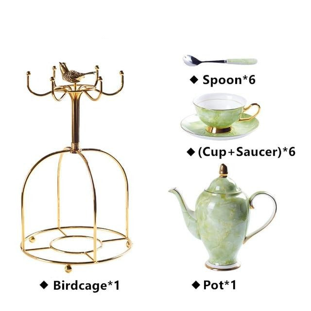 IMPERIAL TEACUP COLLECTION SET