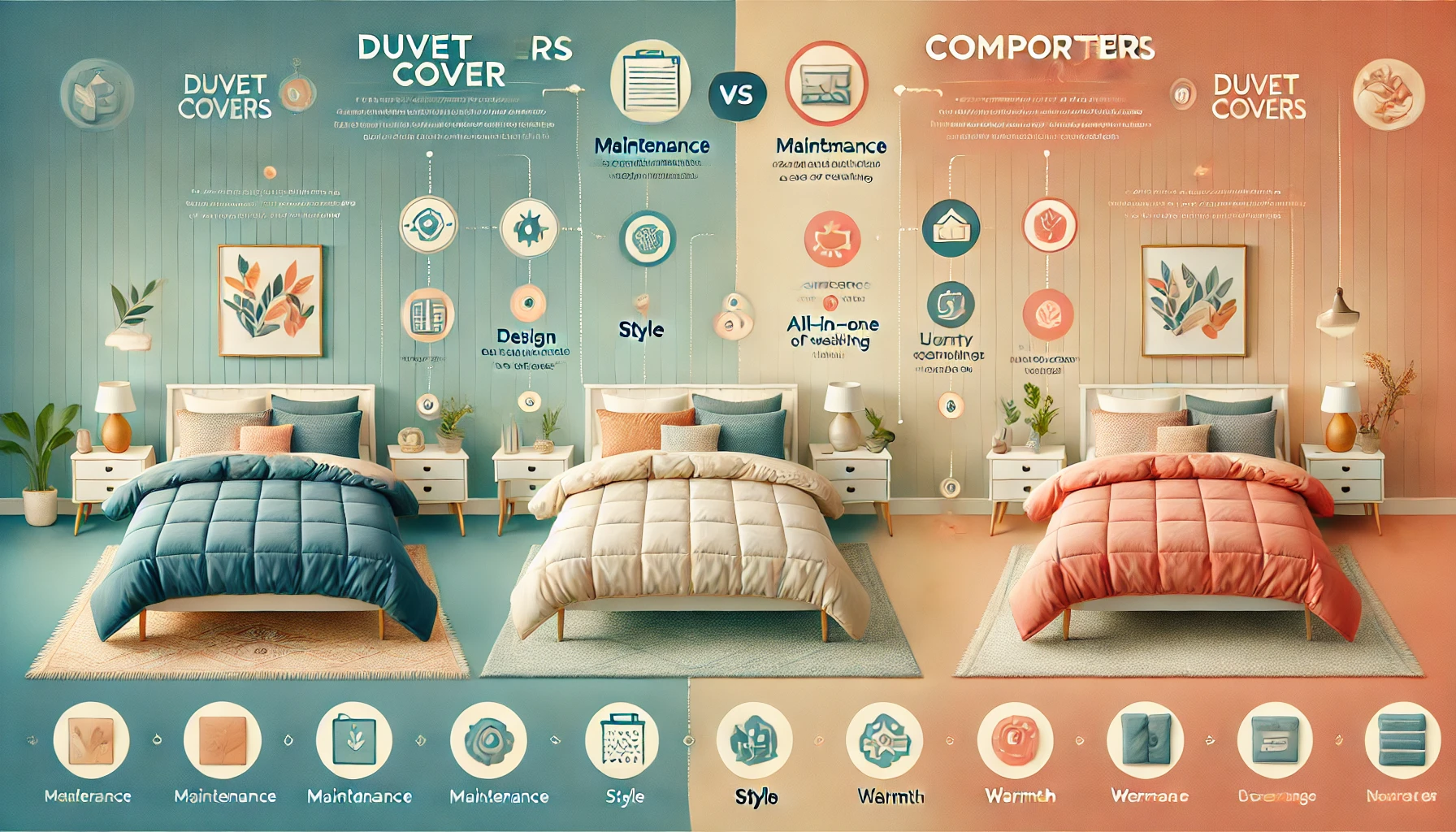 Duvet Covers vs. Comforters: What’s the Difference and Which Should You Choose?
