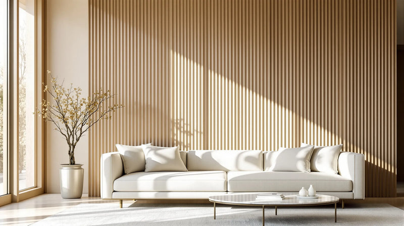 Fluted Wall Panels: Soft Vertical Texture