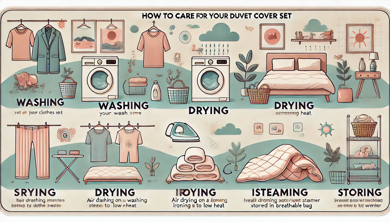 How to Care for Your Duvet Cover Set