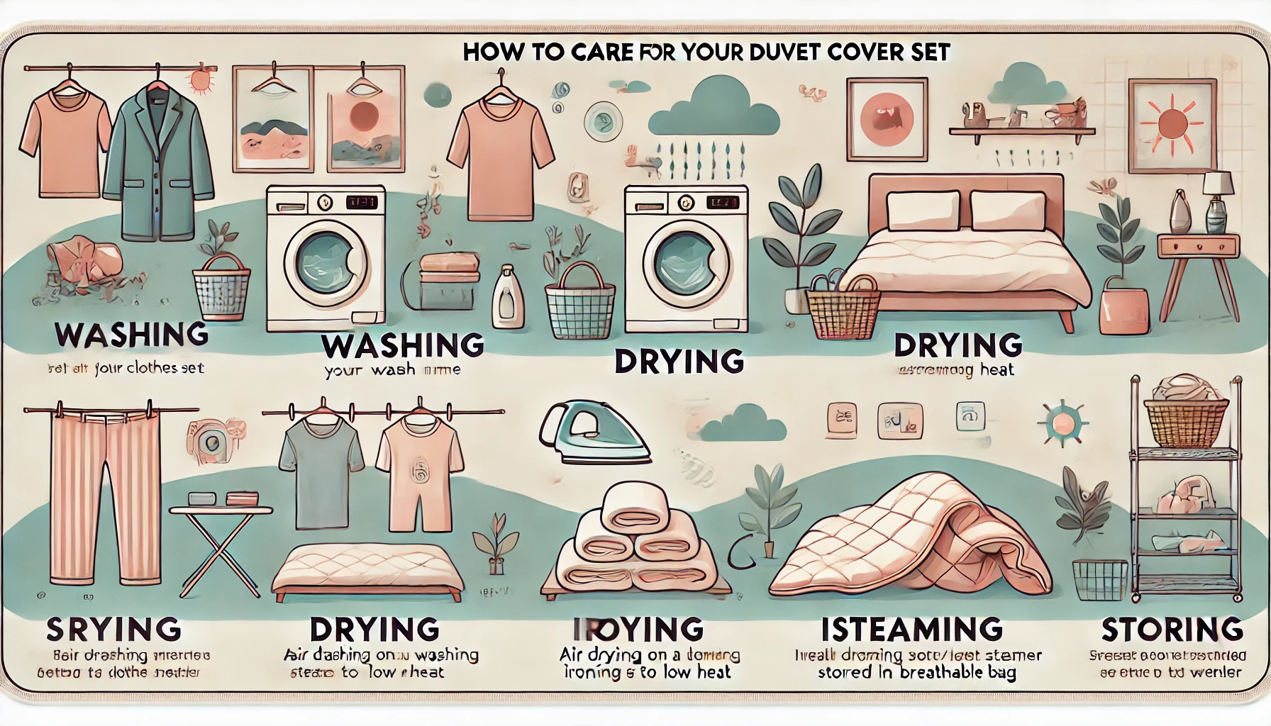 How to Care for Your Duvet Cover Set
