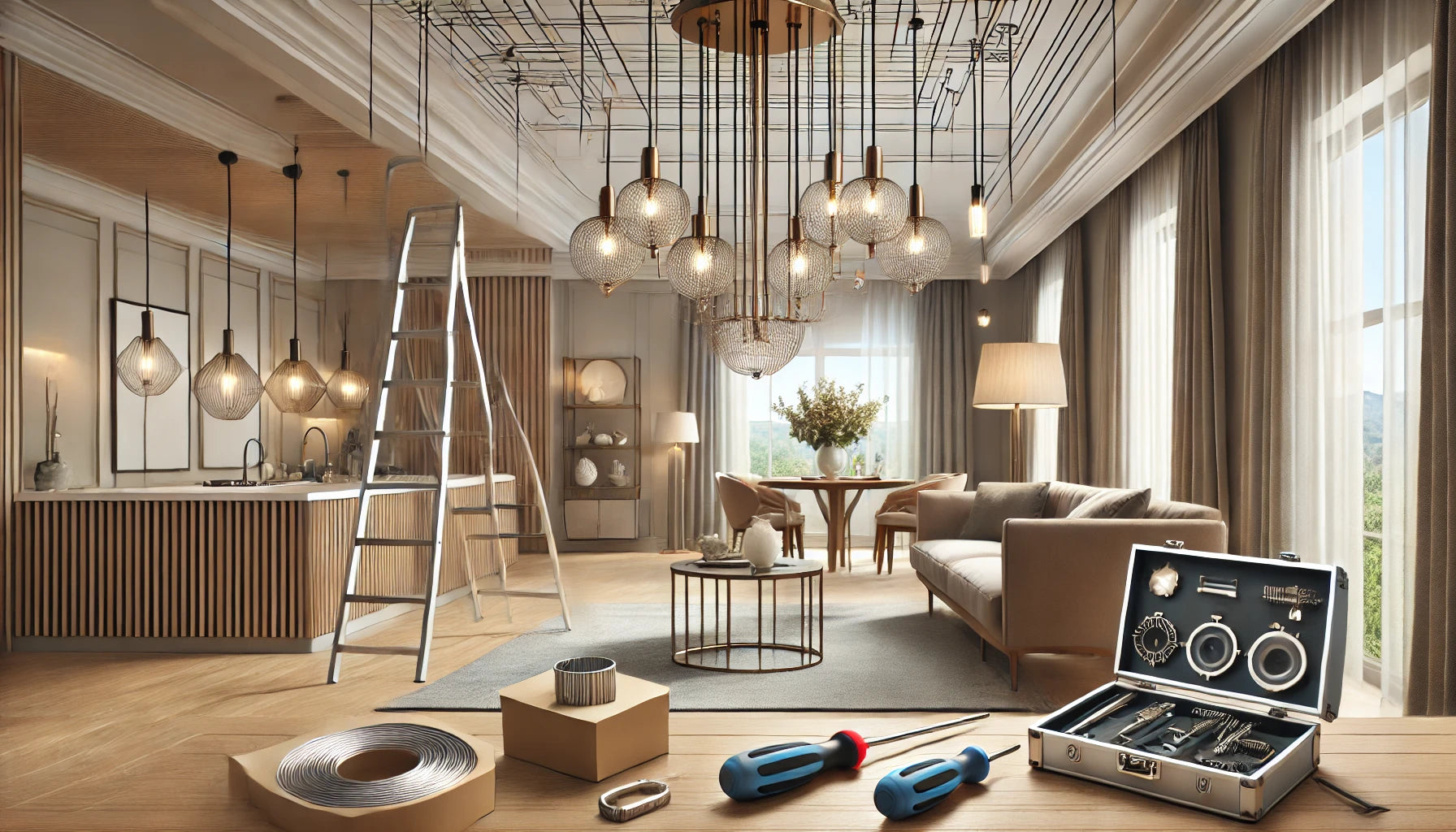 How to Install a Chandelier
