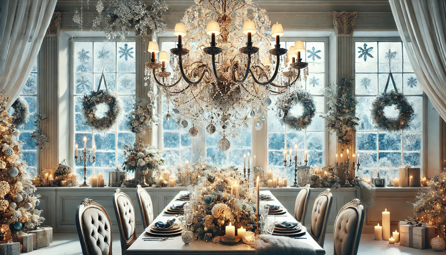 Winter Wonderland: Chandeliers for a Dreamy Holiday Aesthetic