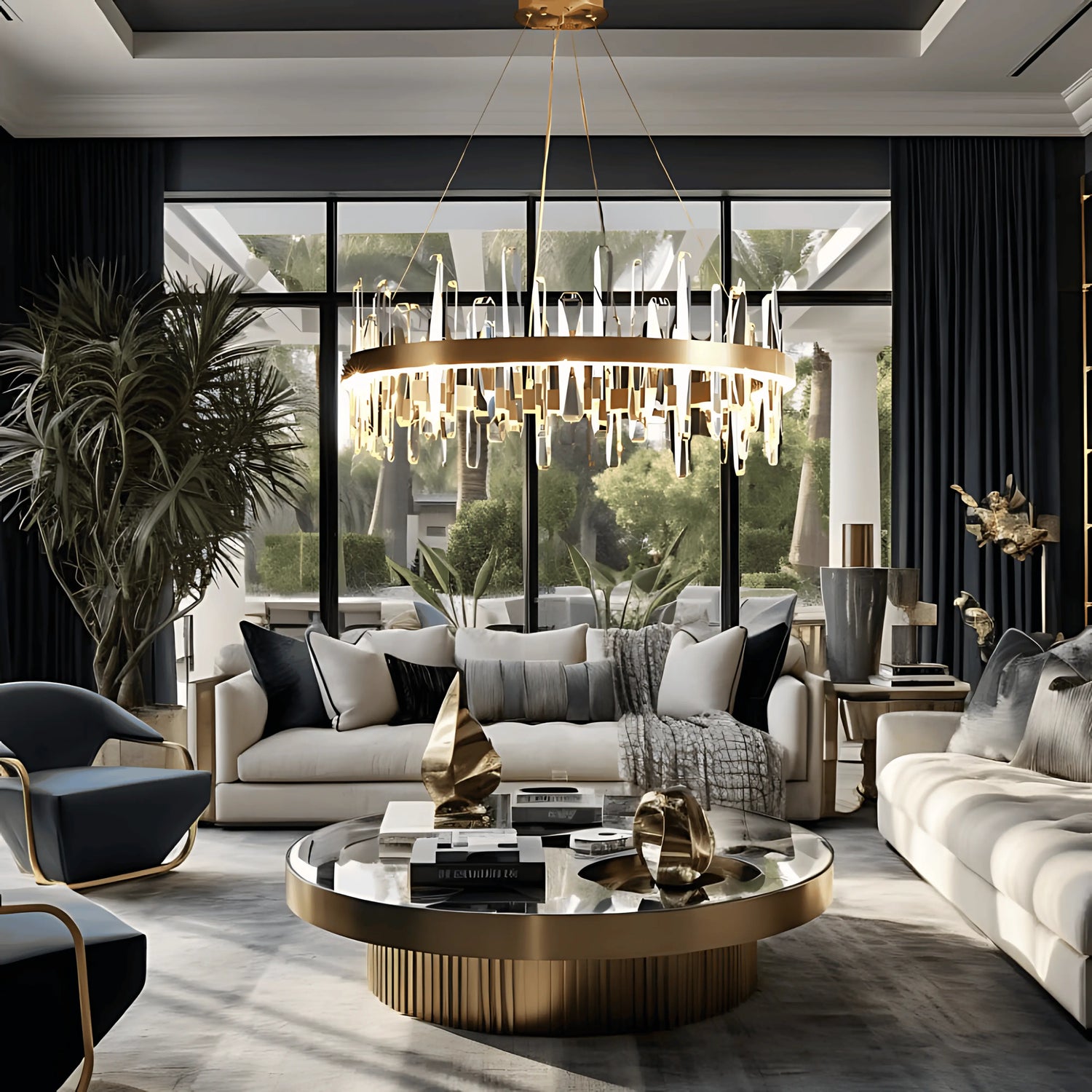 Glacier chandelier collection