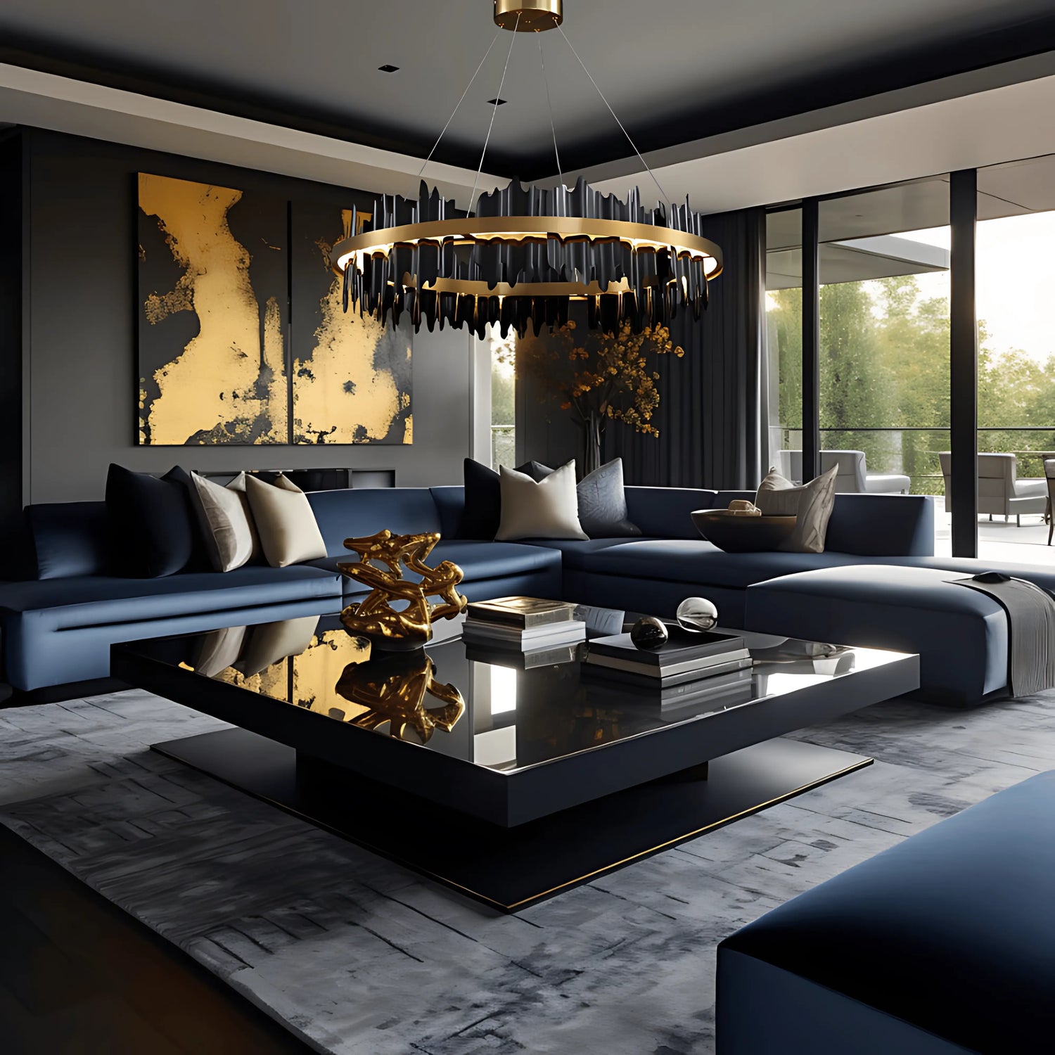Interstellar chandelier collection