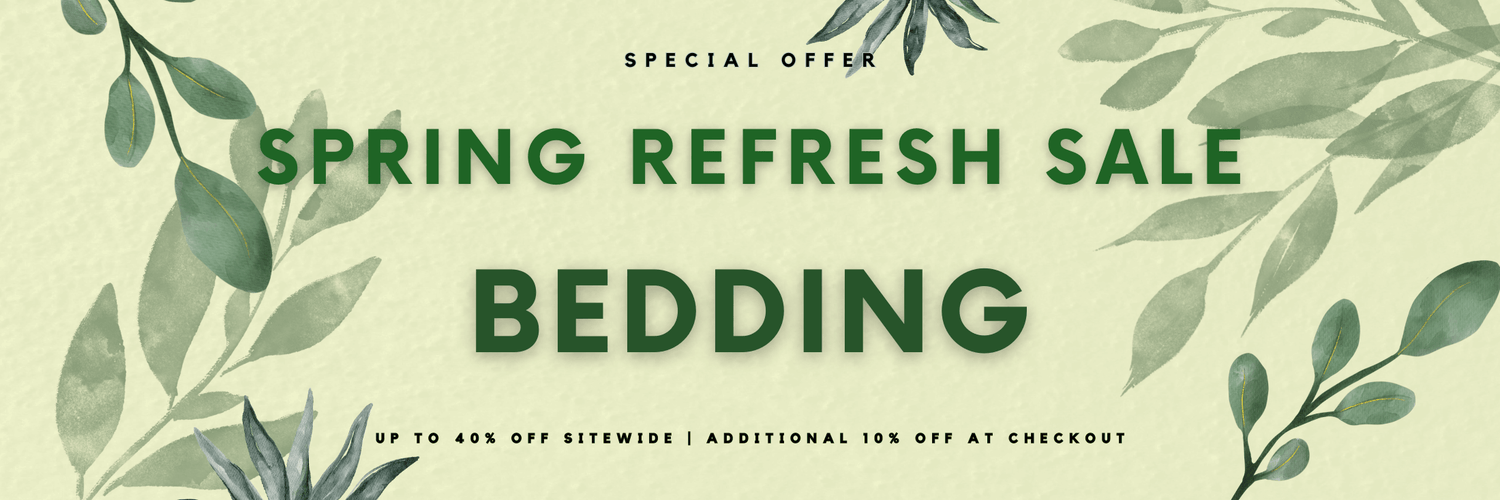 Spring Refresh Sale Bedding