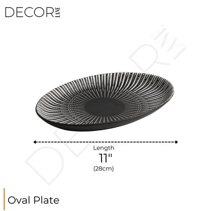 ZAPHIRE OVAL PLATE COLLECTION