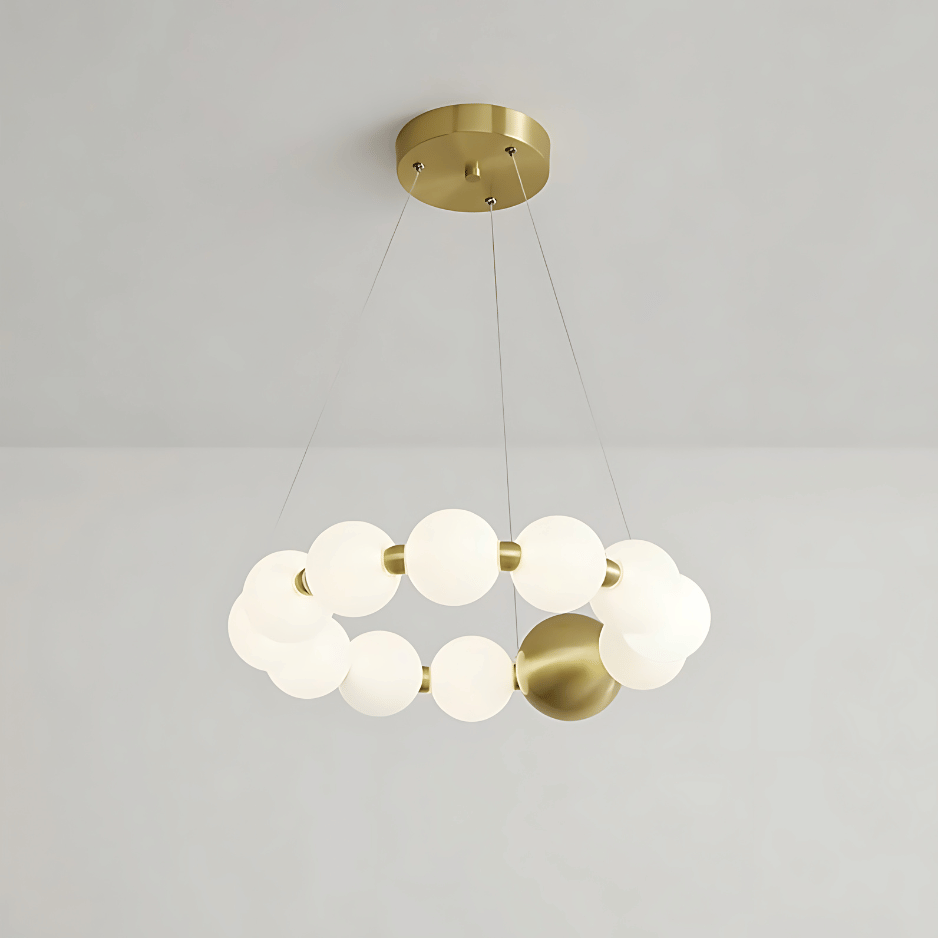 DÉLICATESSE DE PERLES CHANDELIER