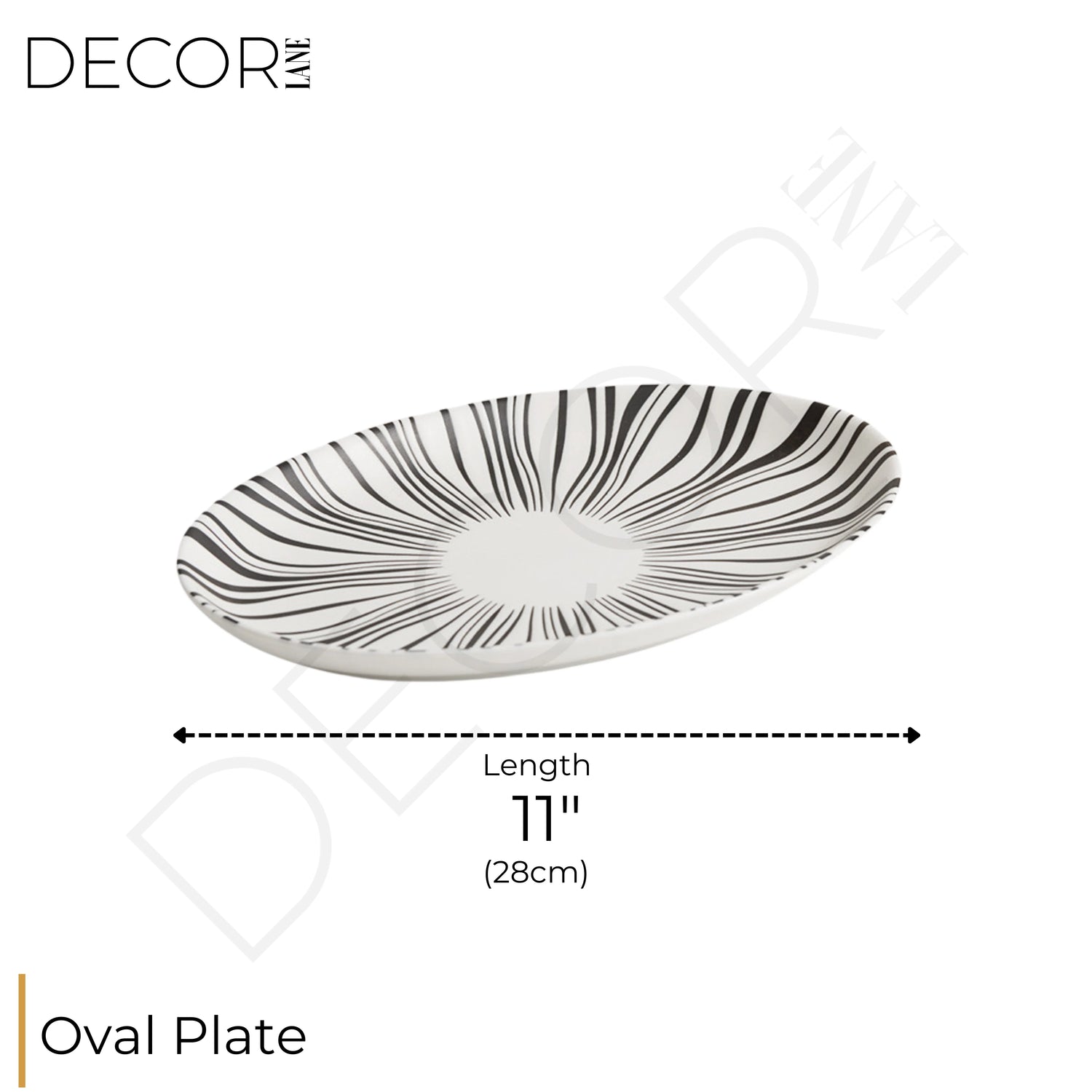 ZAPHIRE OVAL PLATE COLLECTION