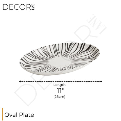 ZAPHIRE OVAL PLATE COLLECTION