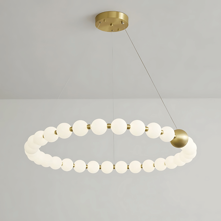 DÉLICATESSE DE PERLES CHANDELIER