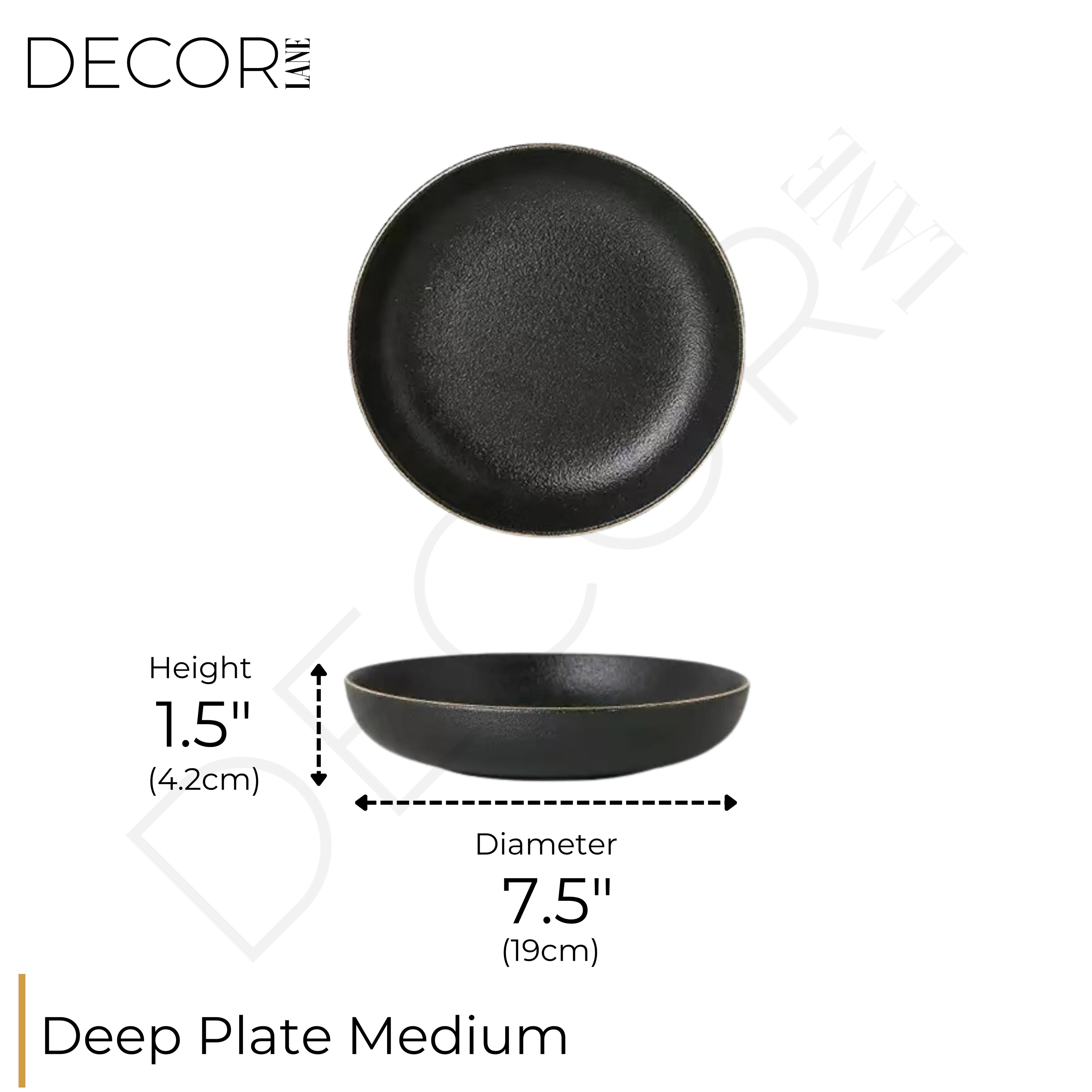 RIGOROUS BLACK DINING COLLECTION