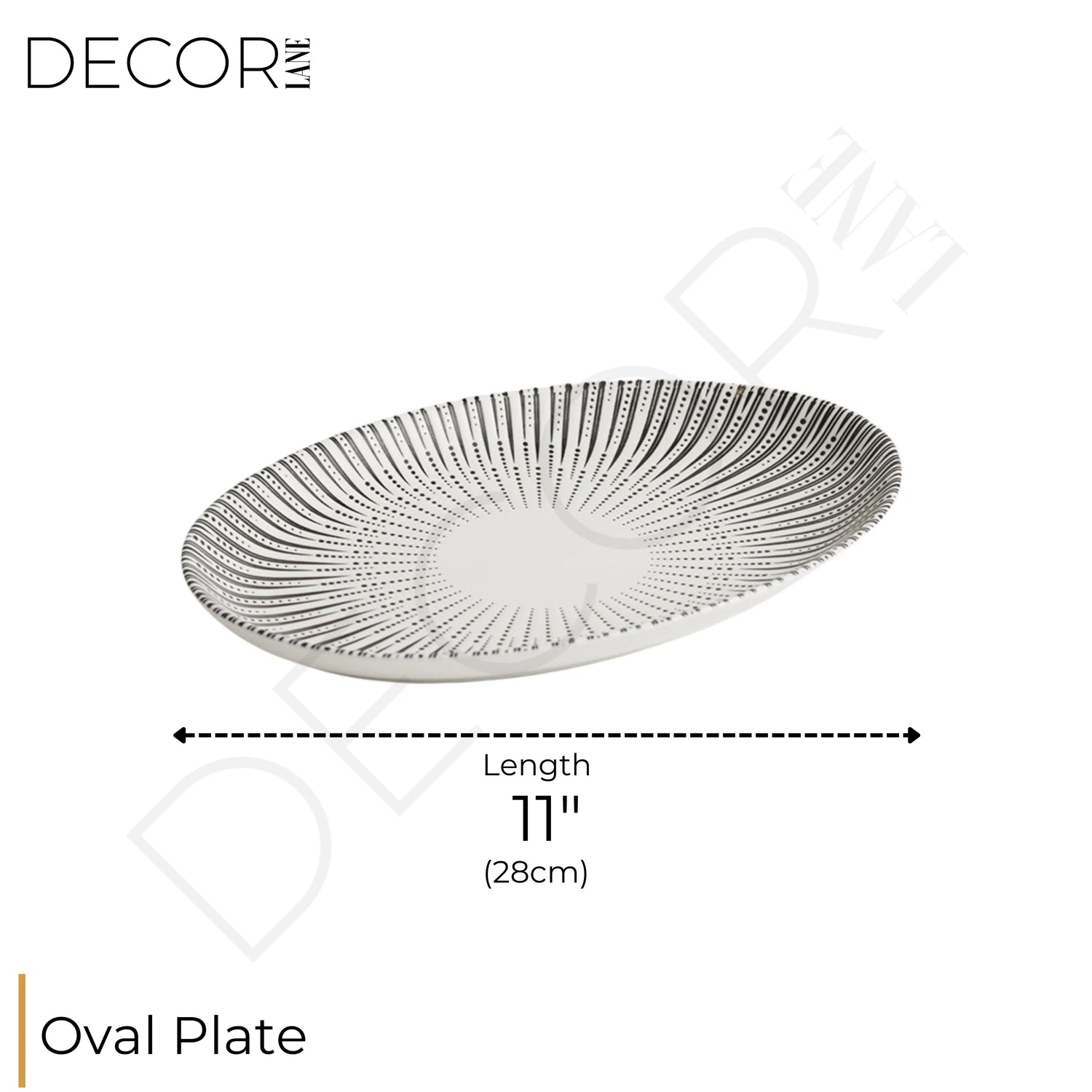 ZAPHIRE OVAL PLATE COLLECTION