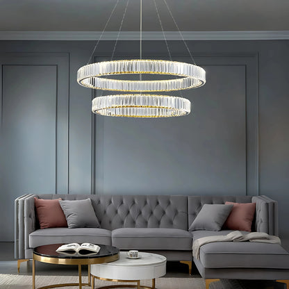 AQUILA 2 TIER CHANDELIER