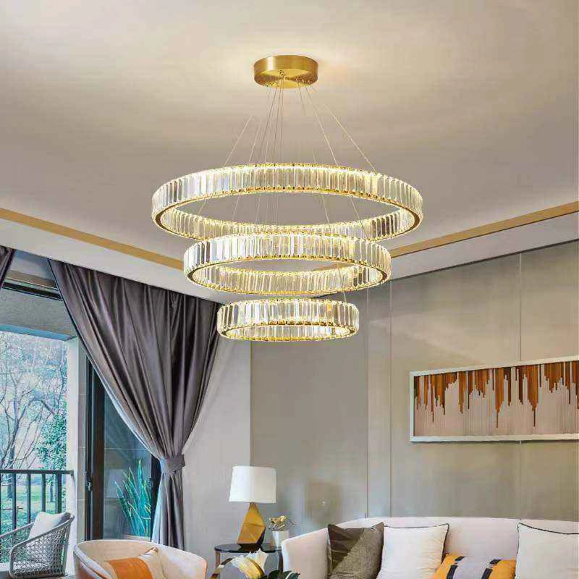 AQUILA 3 TIER CHANDELIER