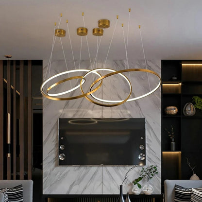 CIRCLE OF LIFE 4 TIER CHANDELIER
