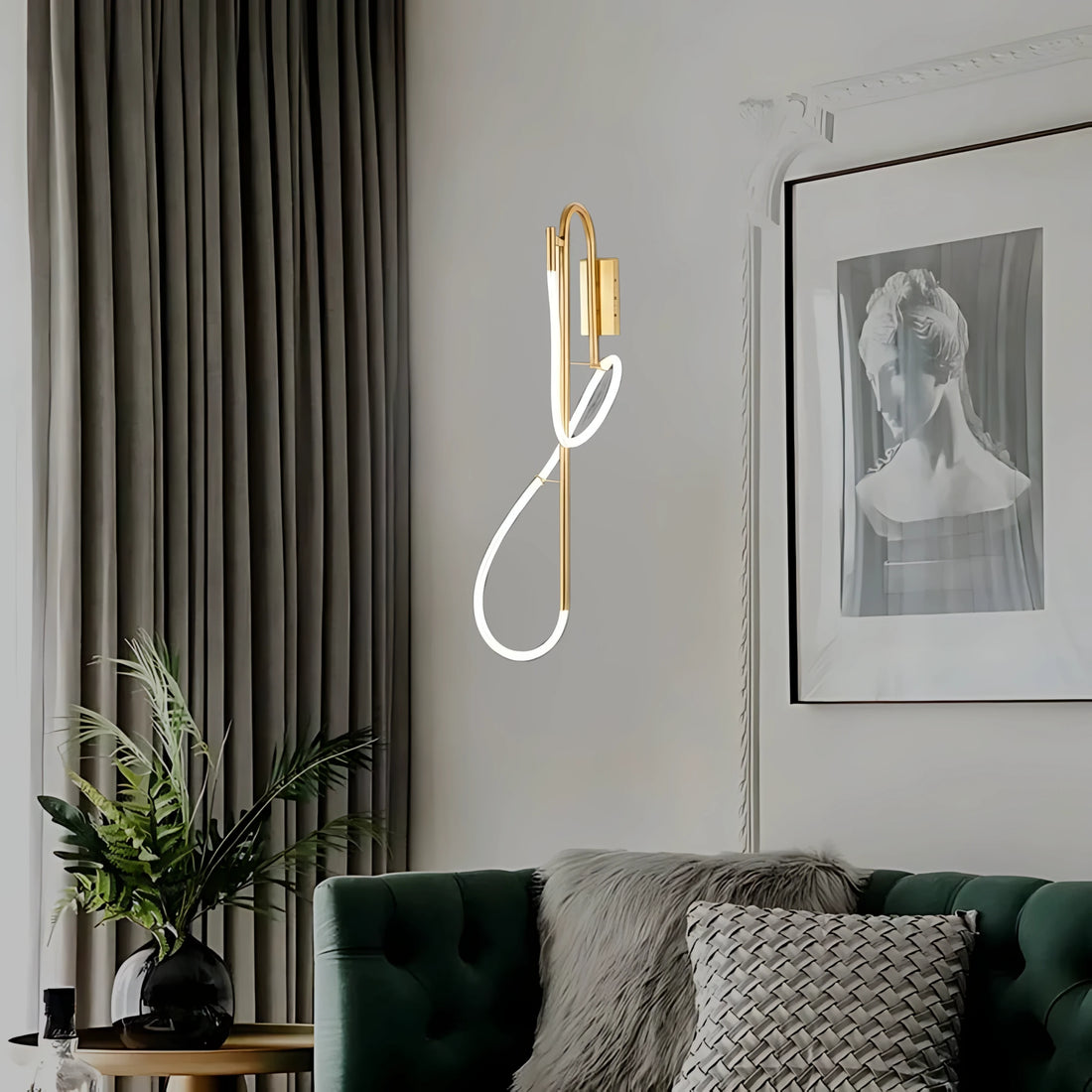 AMORPHOUS TUBE SCONCE