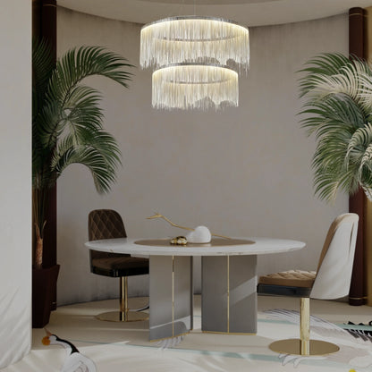 PHOENIX 2 TIER CHANDELIER