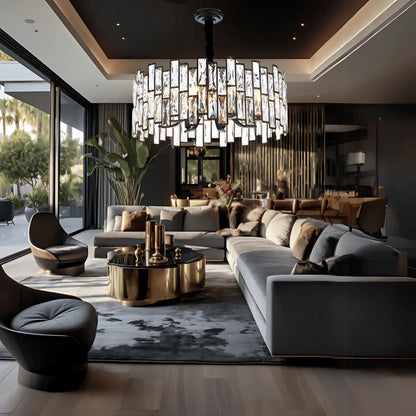 AXION HALO CHANDELIER