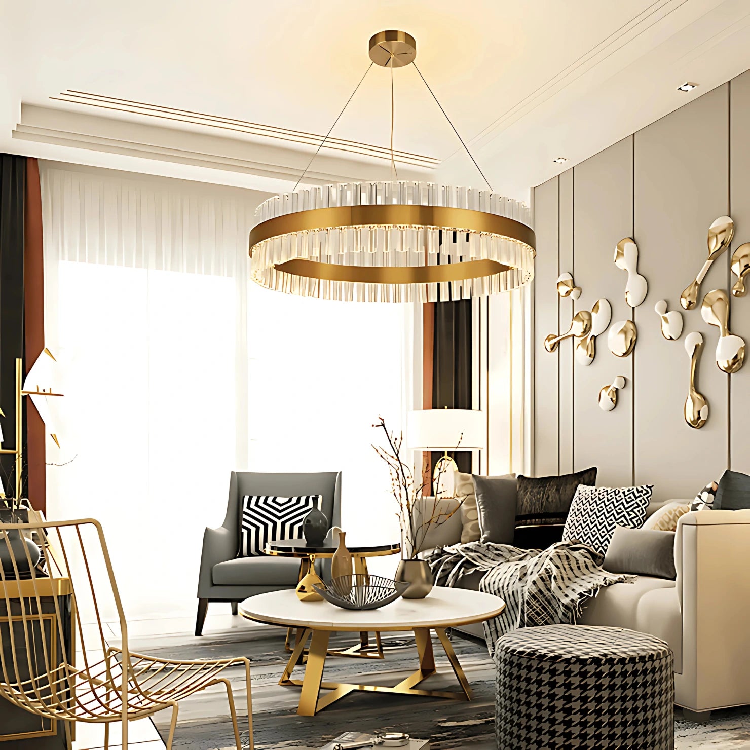 THE ENCHANTE HALO CHANDELIER