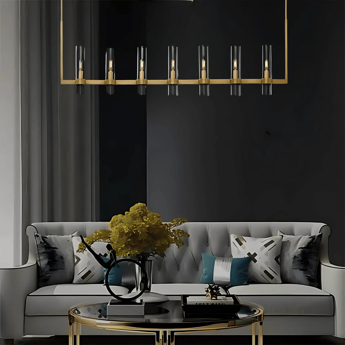 ÉCLARACIER LINEAR CHANDELIER