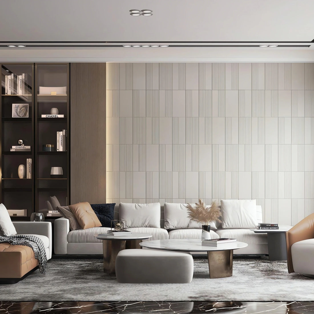 MODERN LUXE GRID WALL PANEL