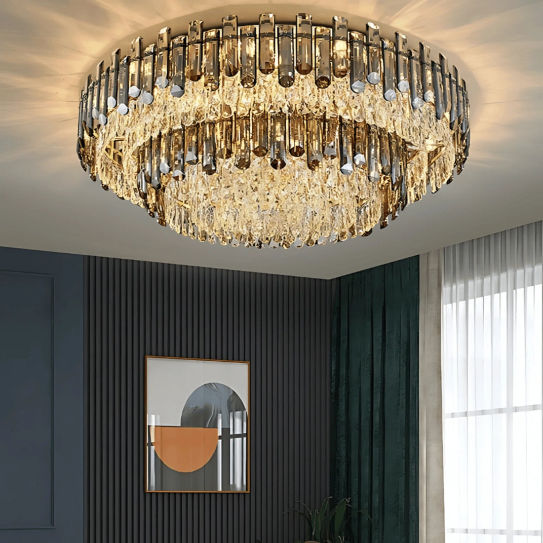 NUAGE FUMÉ CEILING LIGHT