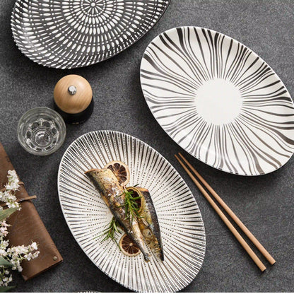 ZAPHIRE OVAL PLATE COLLECTION
