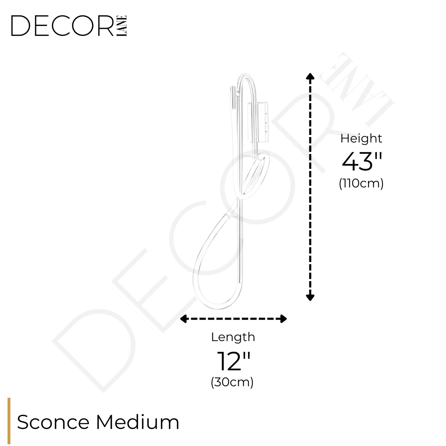 AMORPHOUS TUBE SCONCE