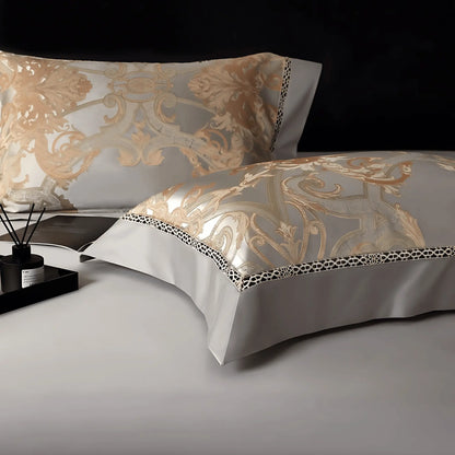 SANDSTONE SERENITY 1400 THREAD COUNT DUVET COVER &amp; SHAMS