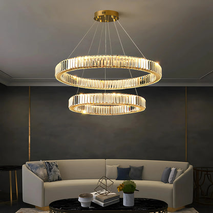 AQUILA 2 TIER CHANDELIER