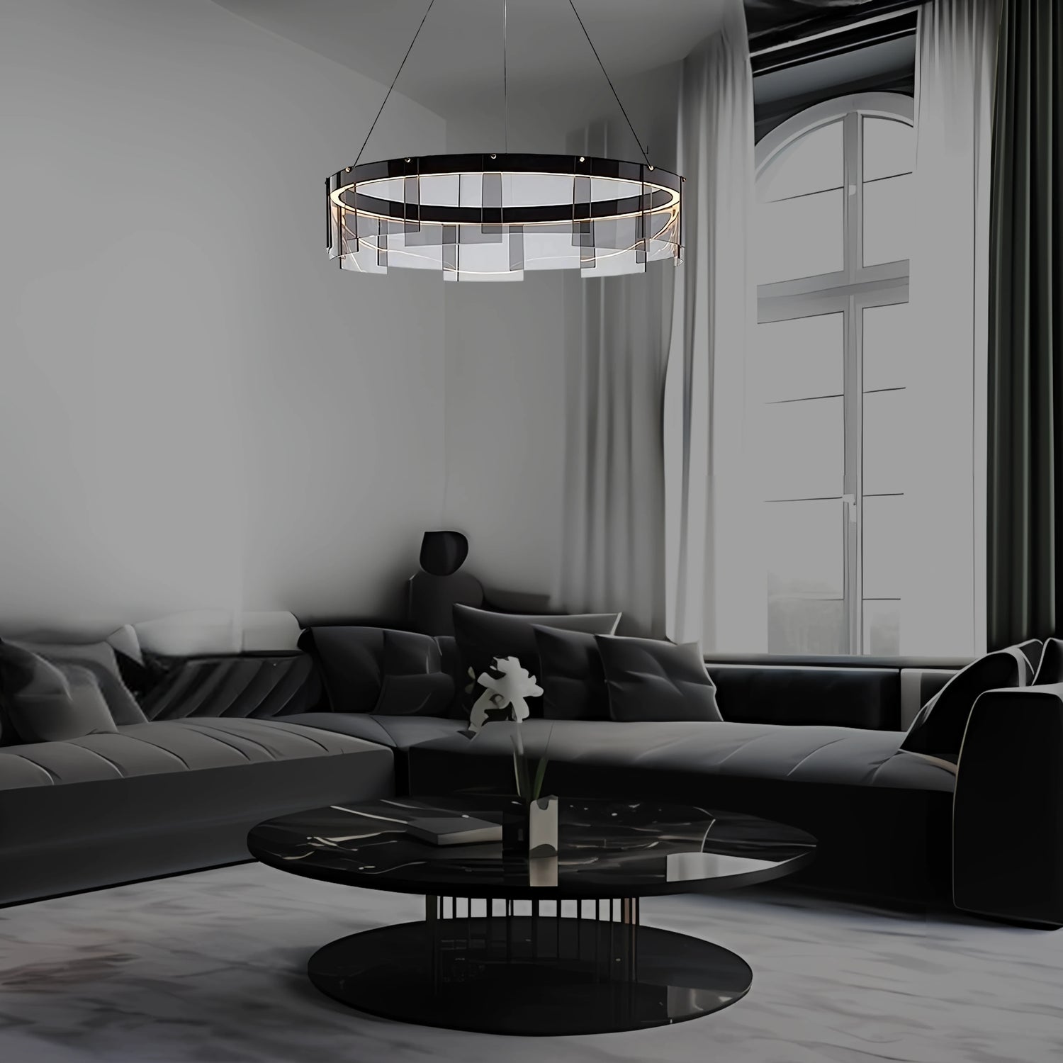 BELLISSIMA LUCE HALO CHANDELIER