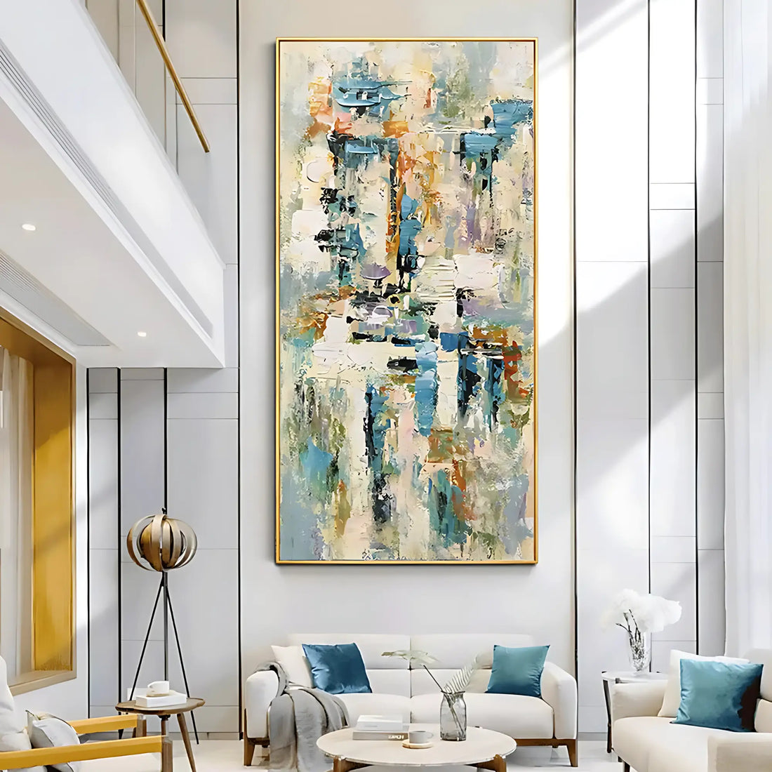 METROPOLIS OIL PAINTING