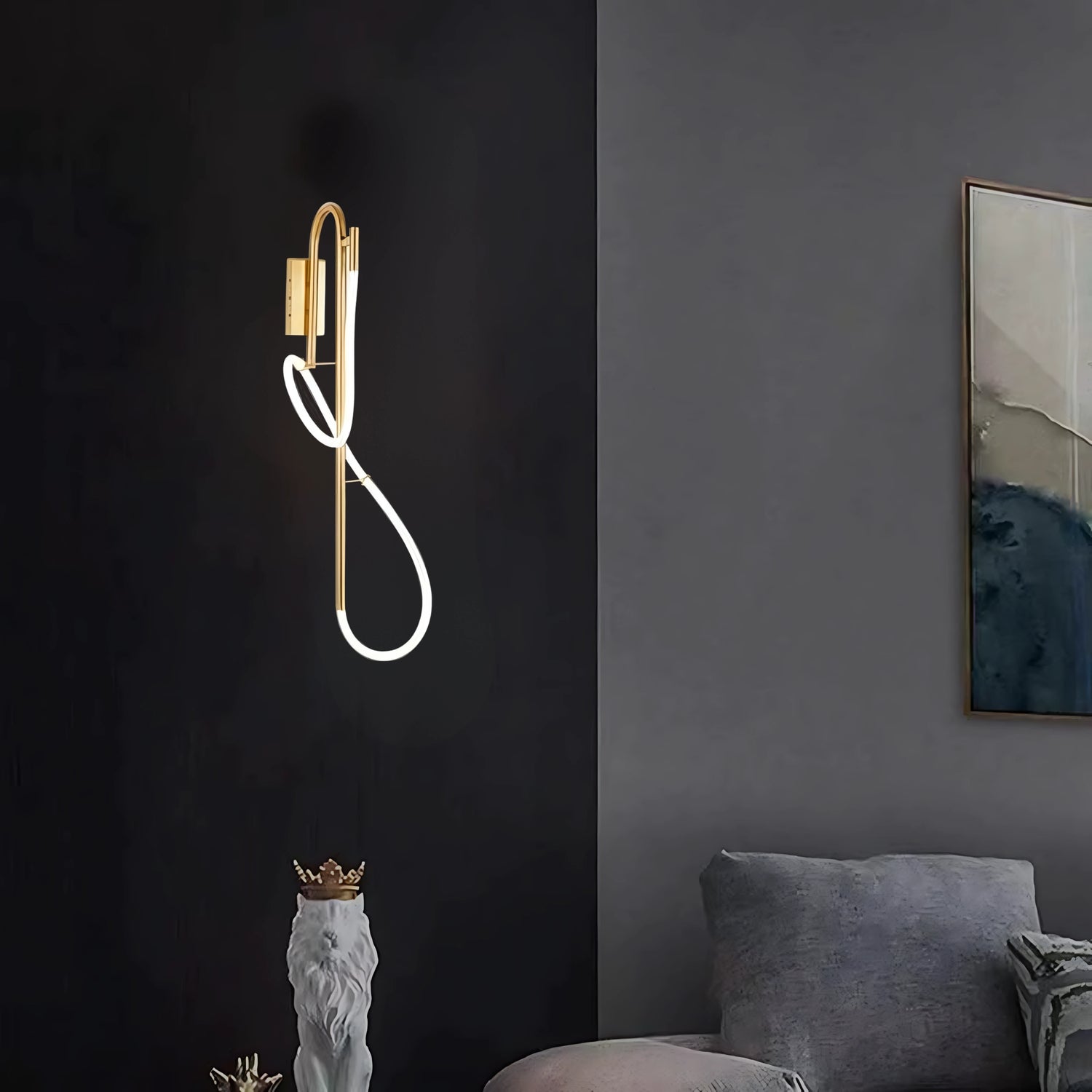 AMORPHOUS TUBE SCONCE