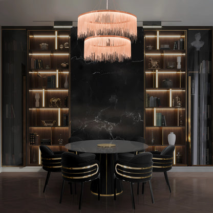 PHOENIX 2 TIER CHANDELIER