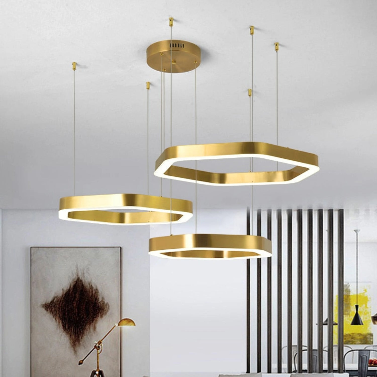Bedazzled 3 Tier Chandelier - Chandeliers