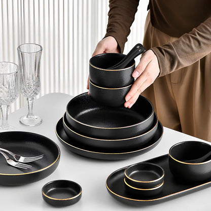 RIGOROUS BLACK DINING COLLECTION