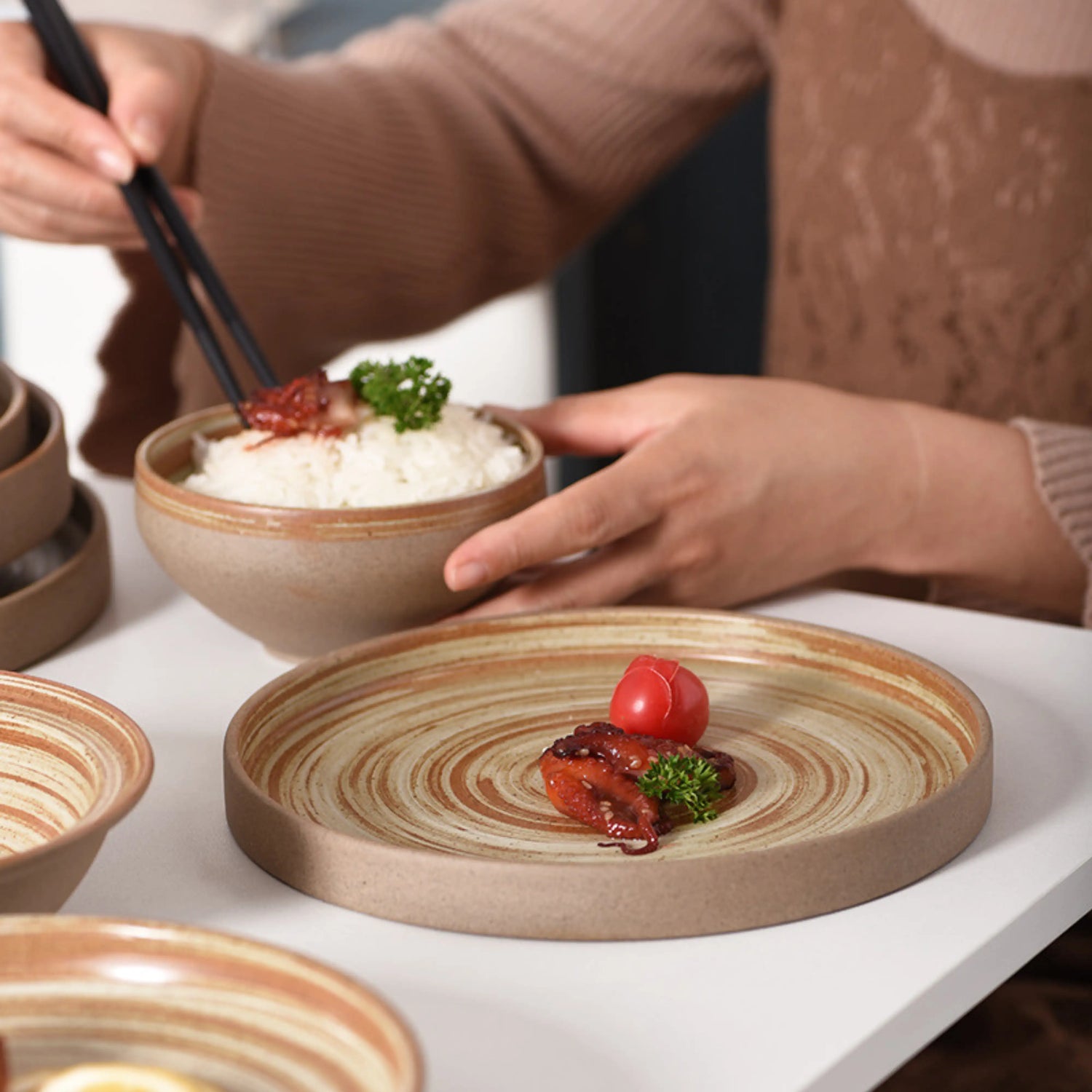 THE SANDSTONE DINING COLLECTION