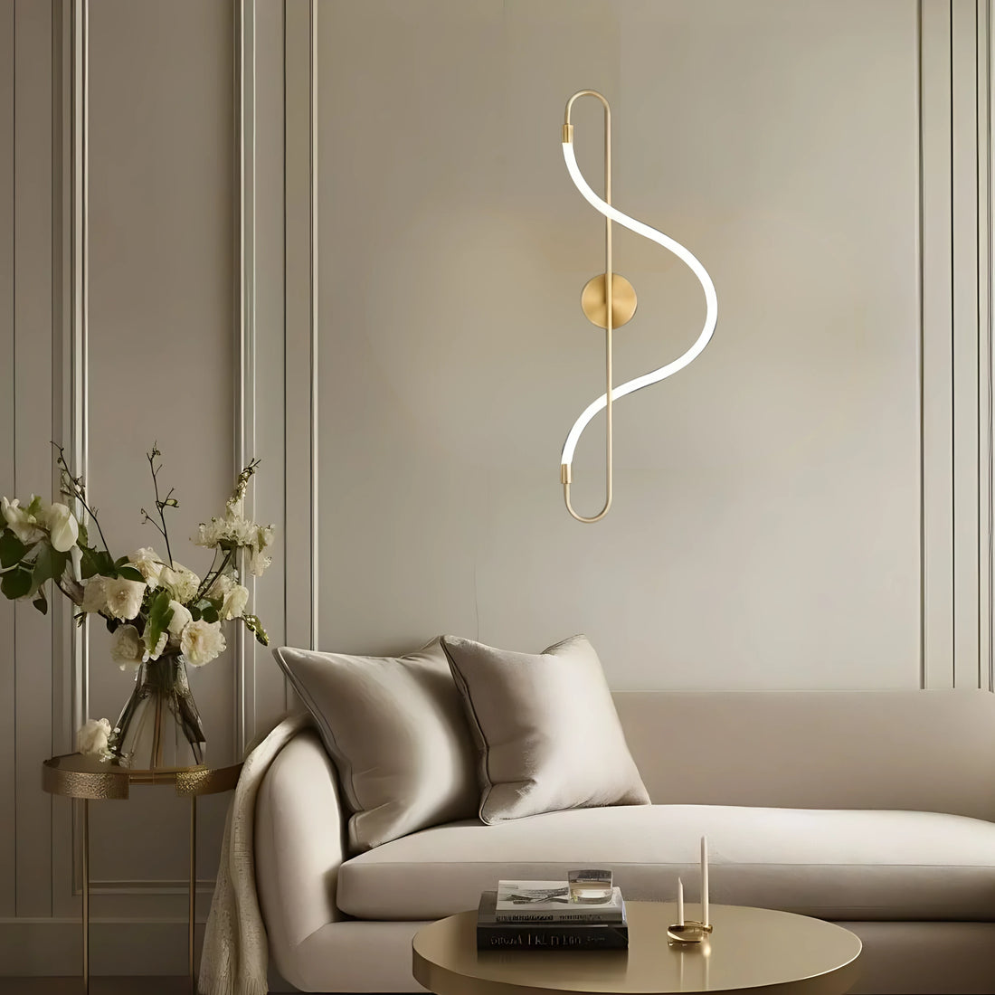 AMORPHOUS TUBE SCONCE