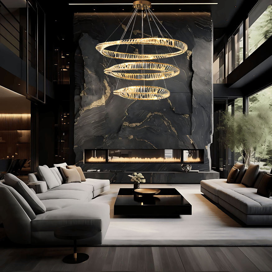 THE MOBIUS STRIP CHANDELIER