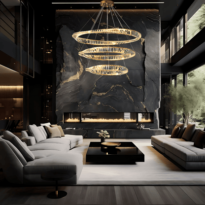 THE MOBIUS STRIP CHANDELIER